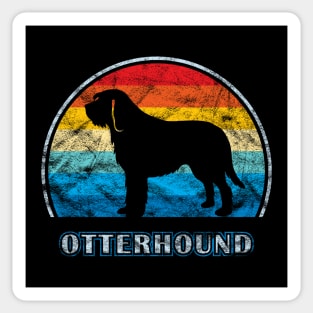 Otterhound Vintage Design Dog Sticker